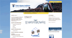 Desktop Screenshot of clubalpinoitaliano.org