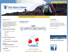 Tablet Screenshot of clubalpinoitaliano.org